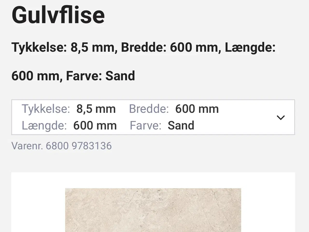 Billede 1 - Flotte 60x60 klinker til gulv og vægge. 19,5 m2