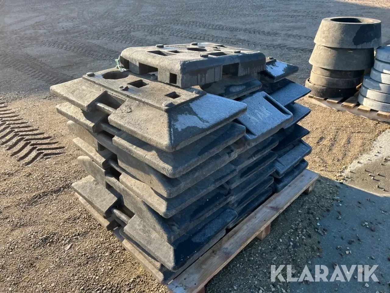 Billede 3 - Fødder til afspærringsmaterialer + Spæreflader