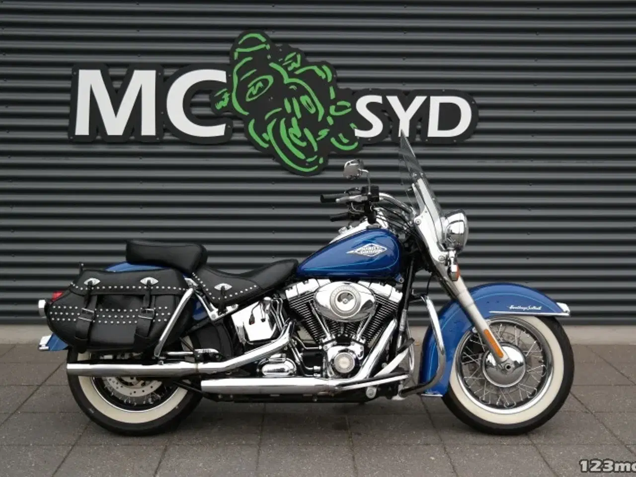 Billede 1 - Harley-Davidson FLSTC Heritage Softail Classic MC-SYD       BYTTER GERNE