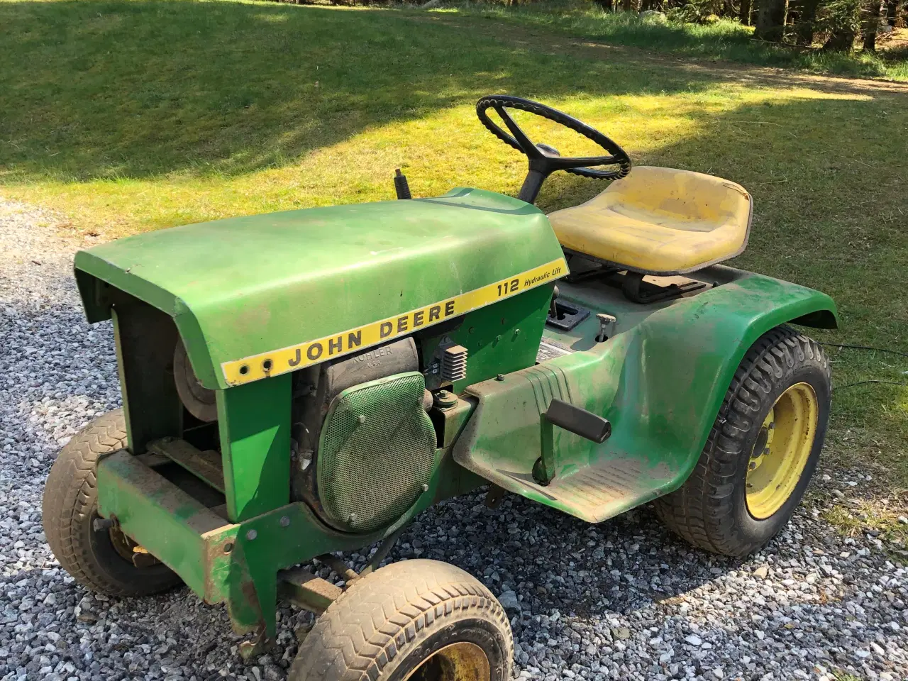 Billede 1 - John Deere 112 havetraktor veteran