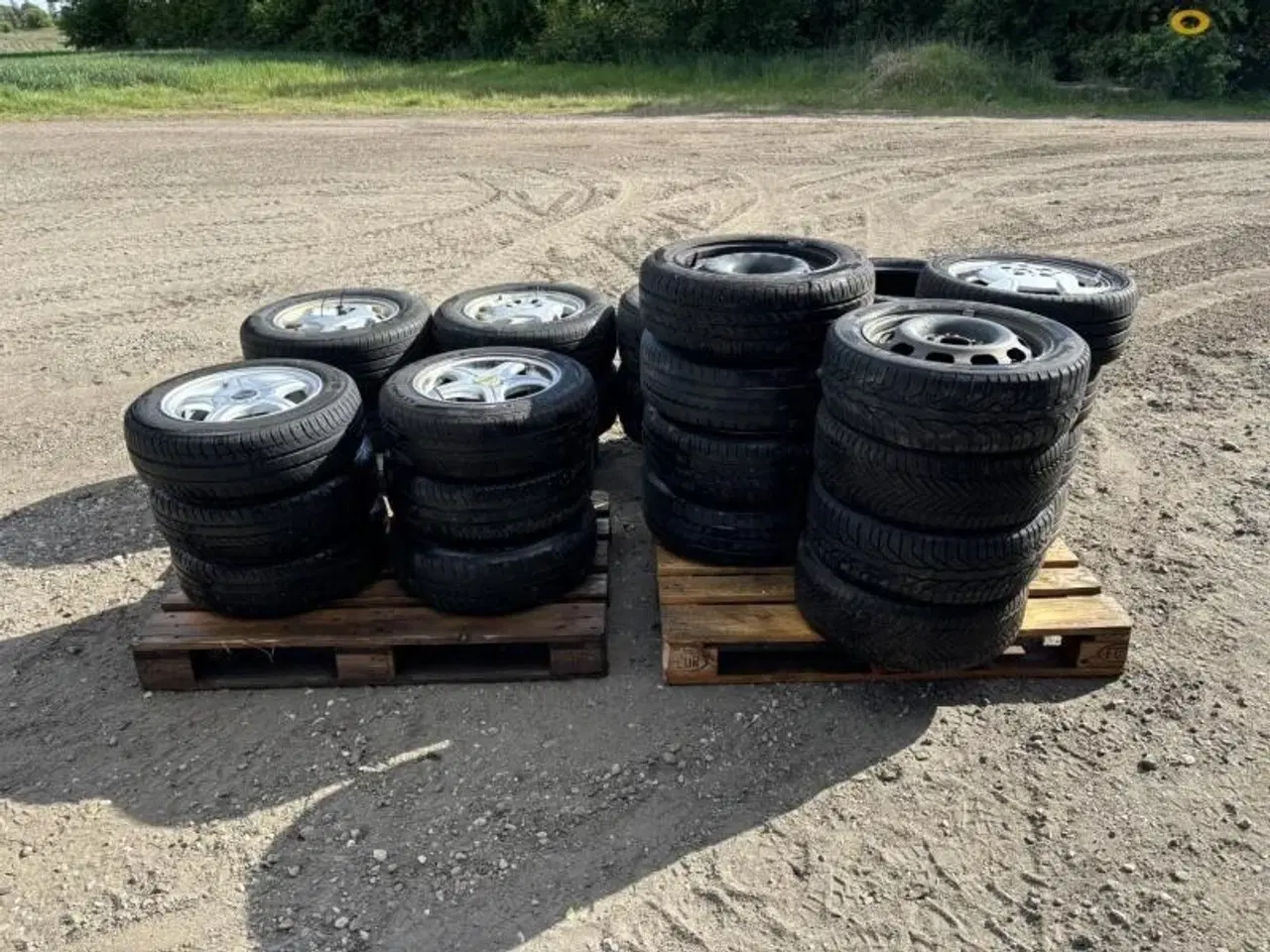 Billede 6 - - - - Stort parti dæk/hjul