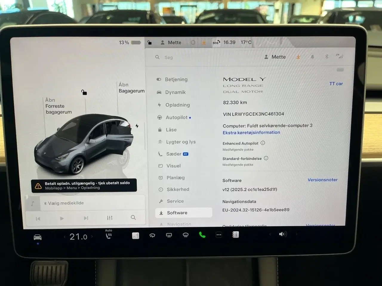 Billede 12 - Tesla Model Y  Long Range AWD
