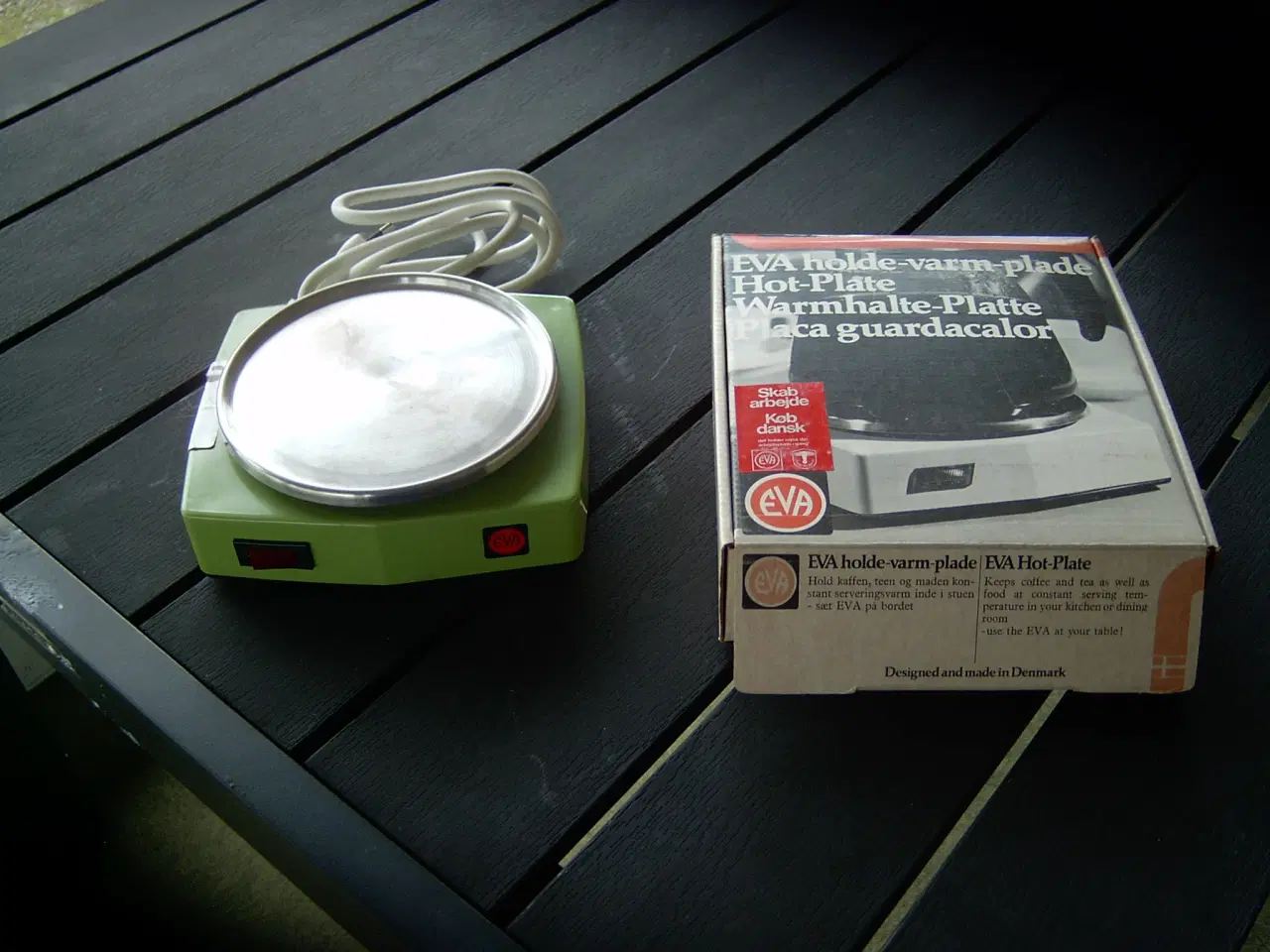 Billede 1 - RETRO EVA holde varm plade