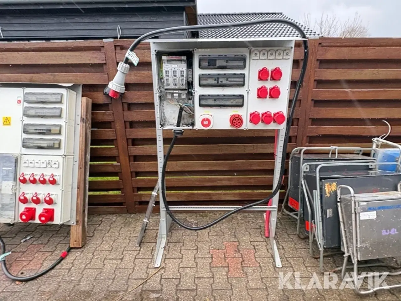 Billede 2 - Byggestrømtavle