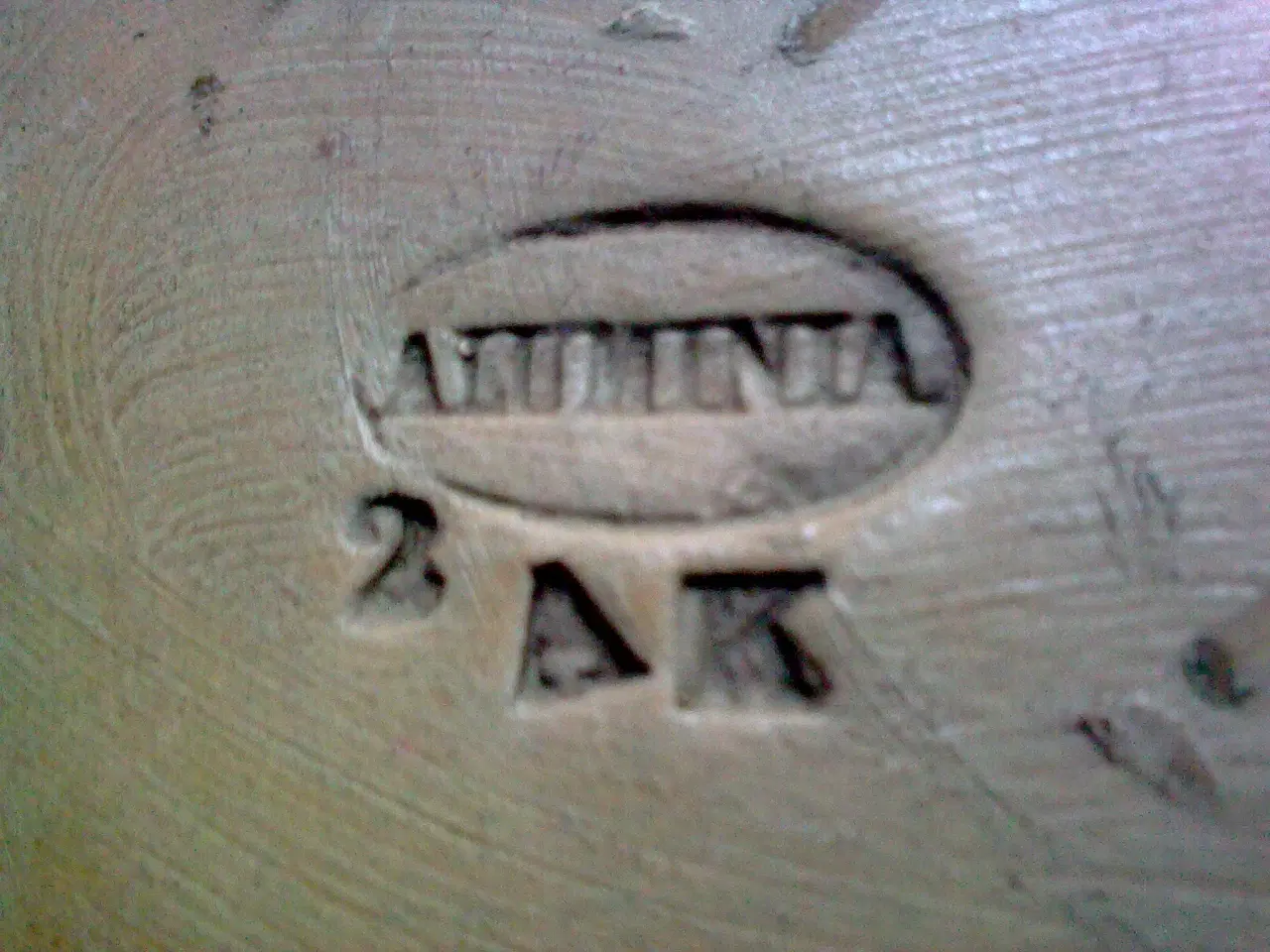 Billede 2 - Dansk lertøj ALUMINIA tallerken maleri signeret