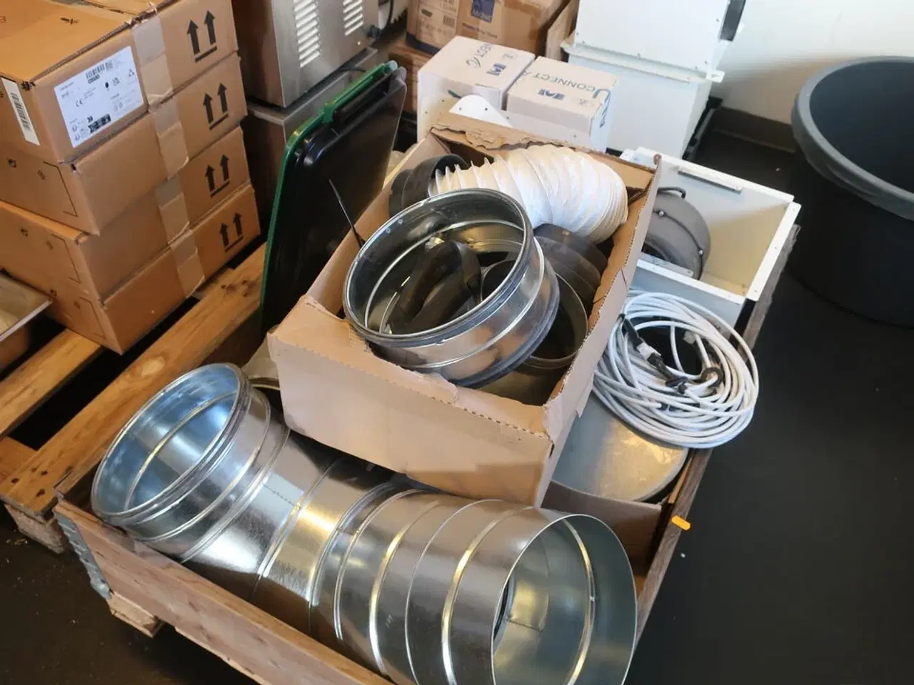 Billede 2 - Dele til udsugning