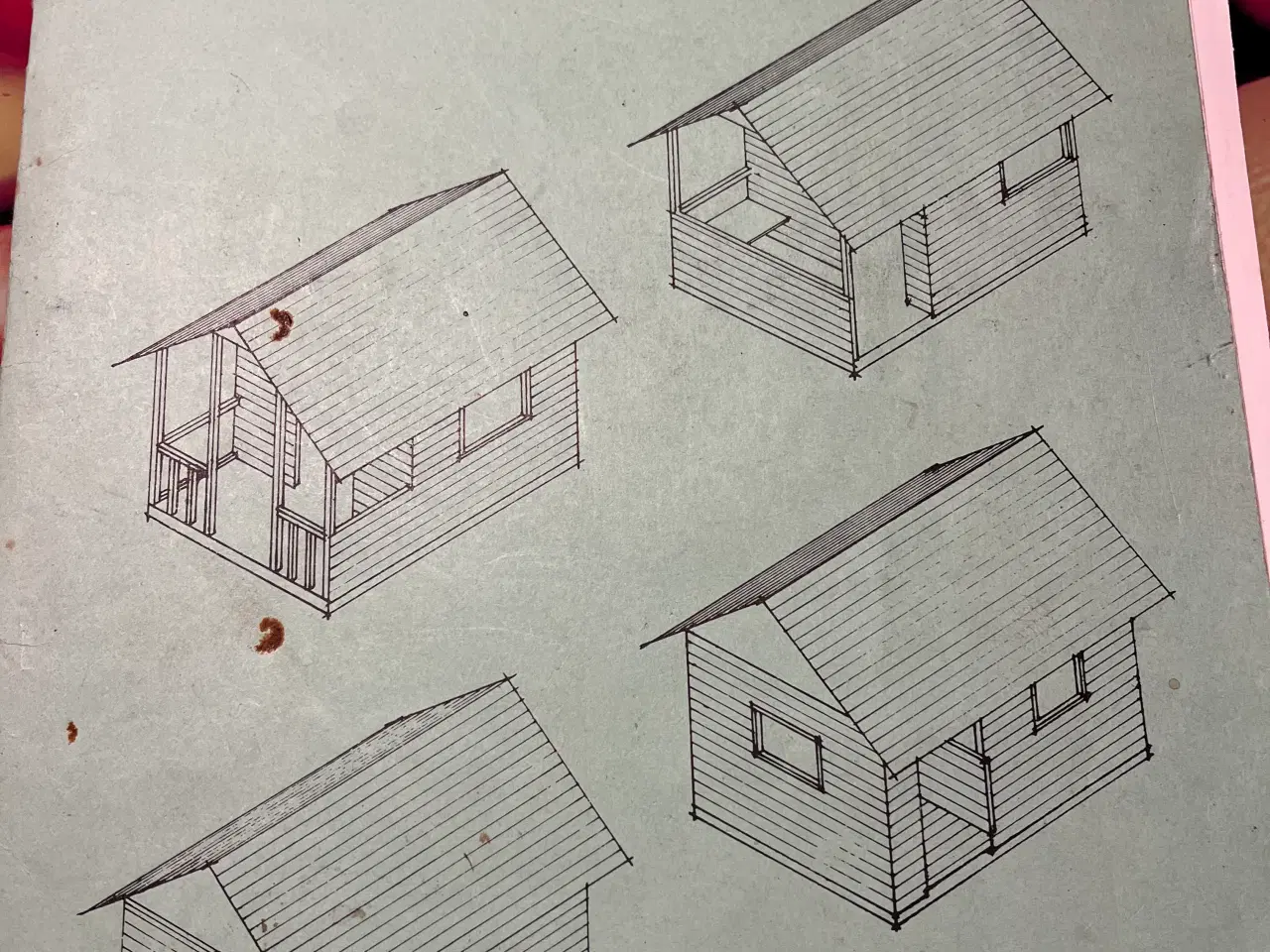 Billede 1 - Byggevejledning til legehus. Giv bud.