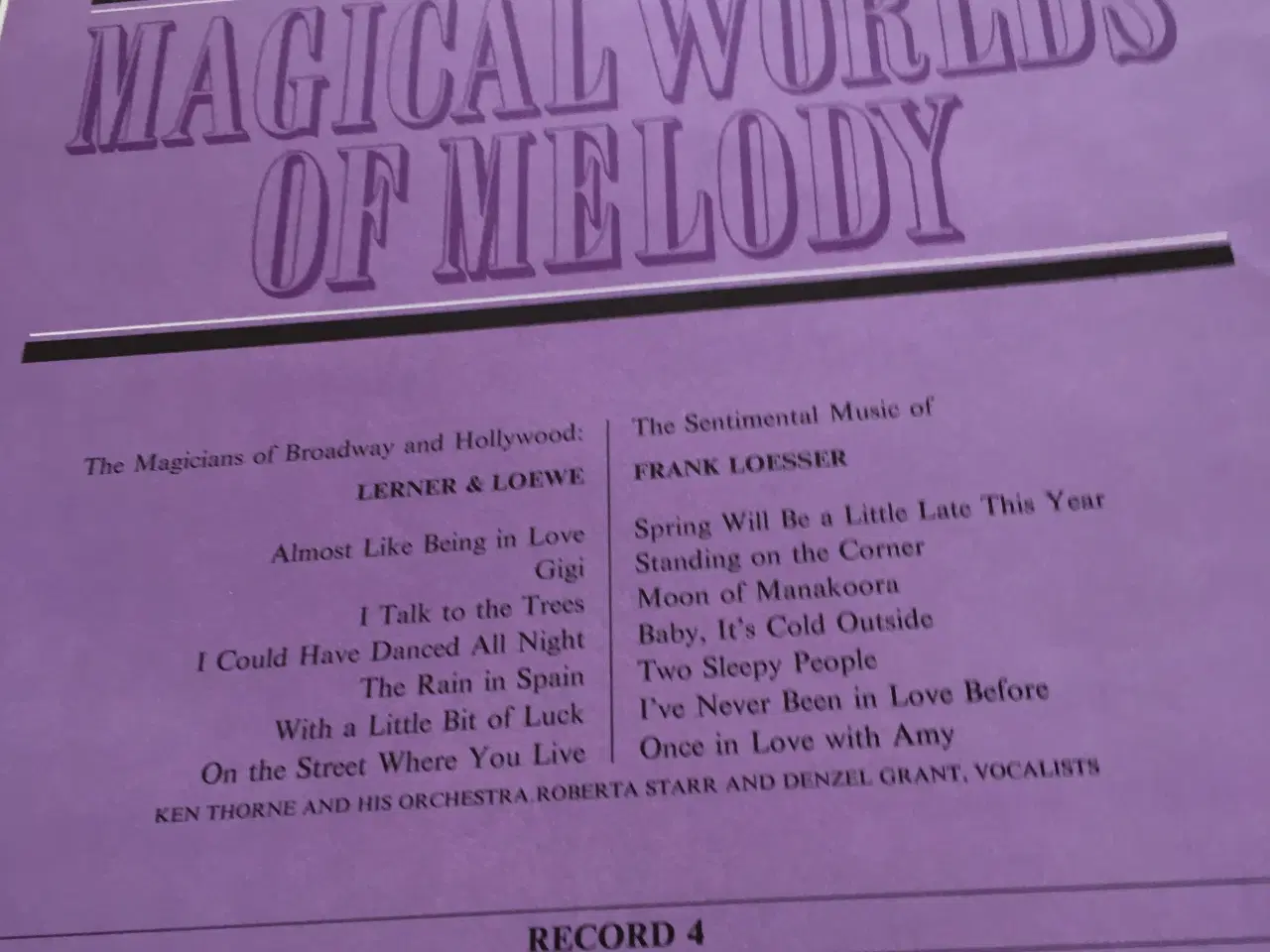 Billede 8 - Lp, 10stk. Magical world og melody