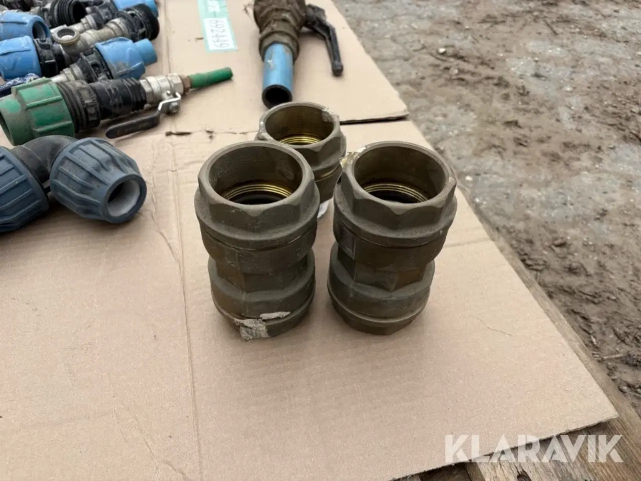 Billede 11 - Parti vand-/PE fittings og ventiler