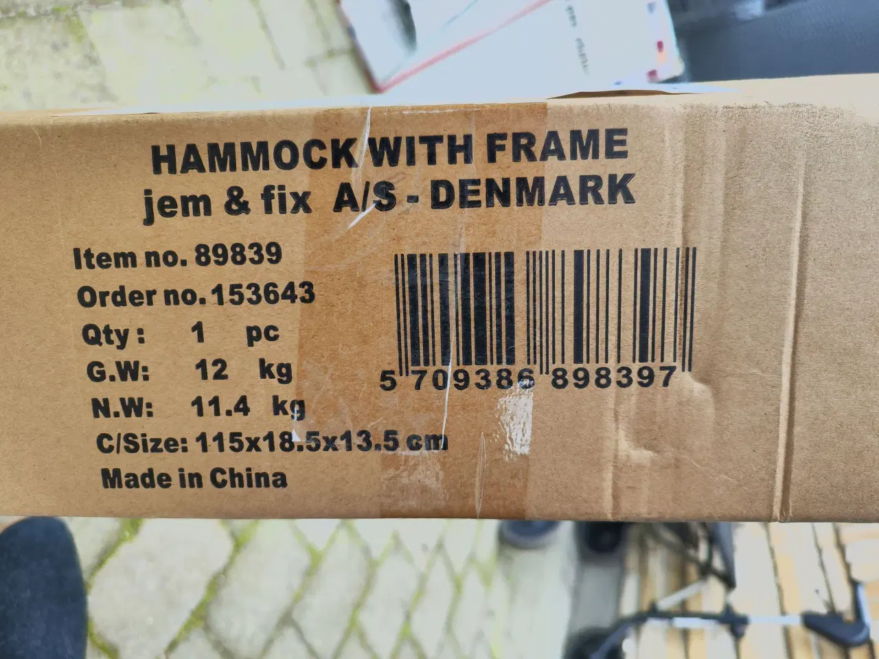 Billede 3 - Sunlife Malaga hængekøje *NY*