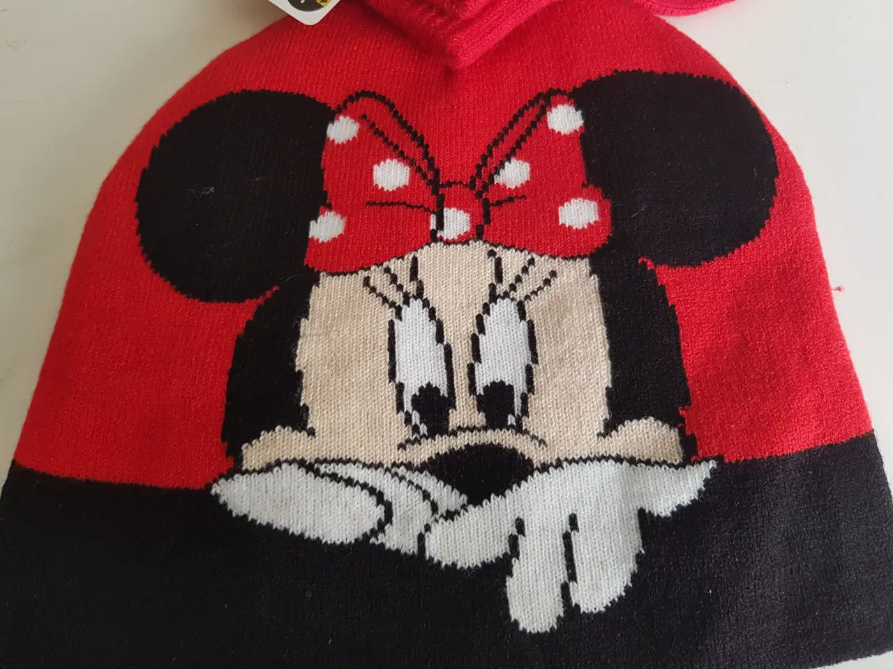 Billede 3 - Hue og handsker, Minnie Mouse