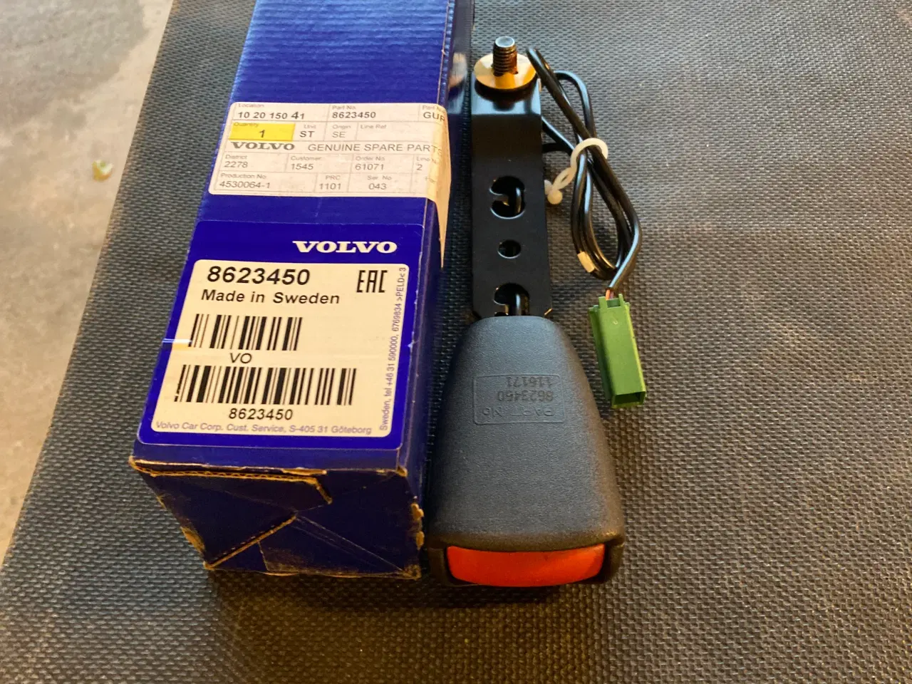 Billede 1 - Ny selelås til Volvo