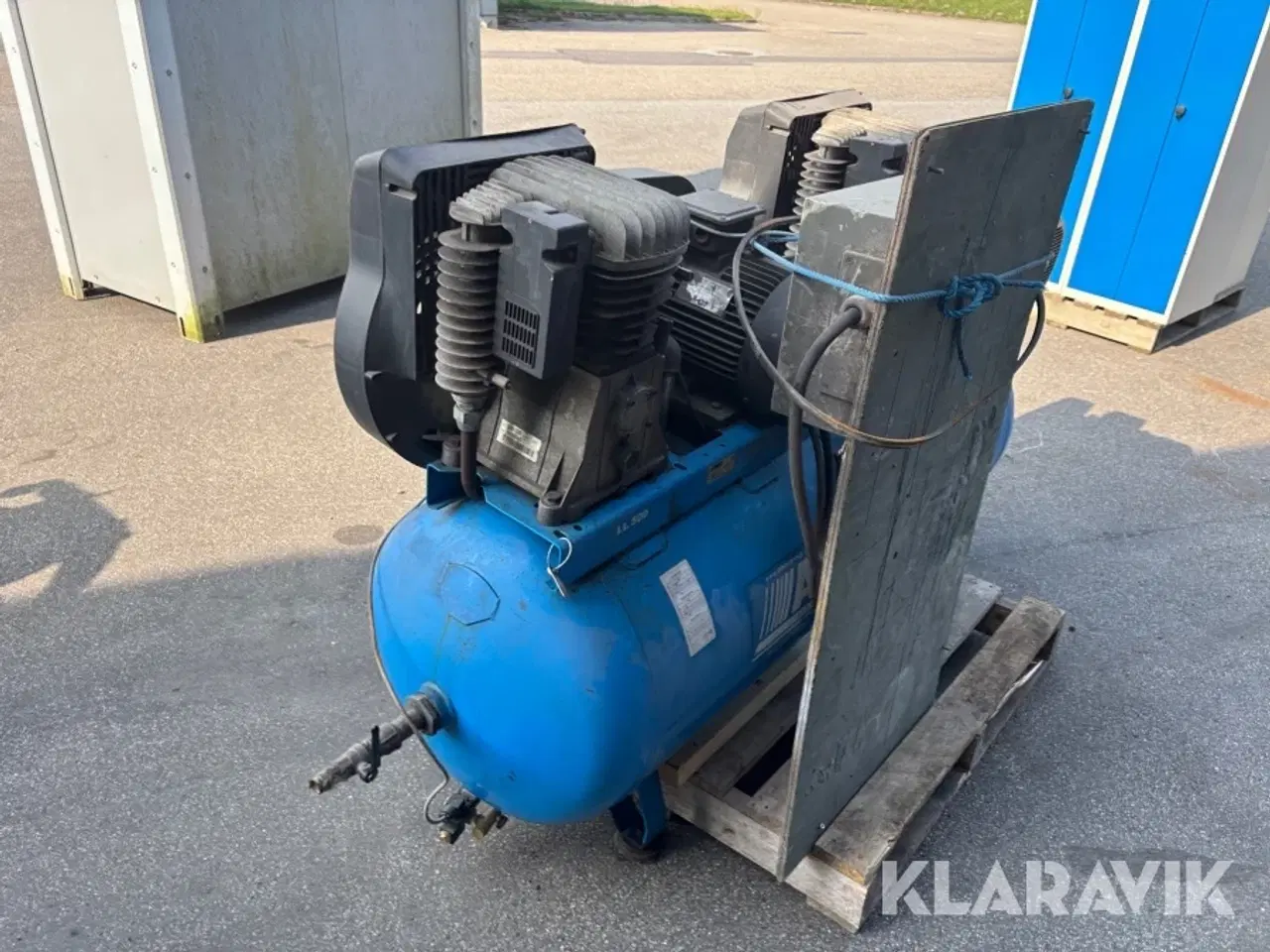 Billede 3 - Kompressor Abac LT 500 HP 7.5+7.5
