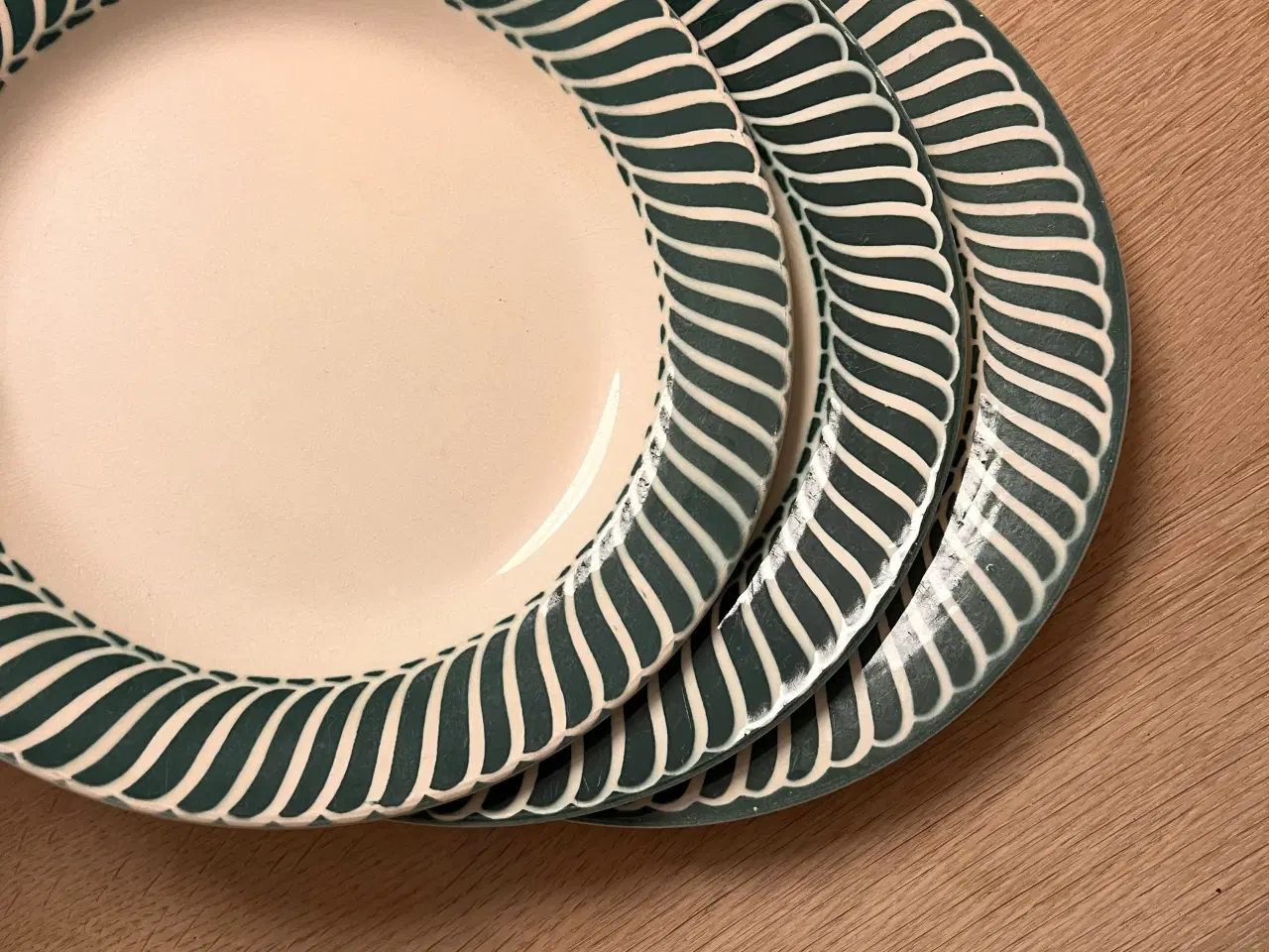 Billede 1 - 🌿 Fransk vintage charme – Digoin Sarreguemines “J