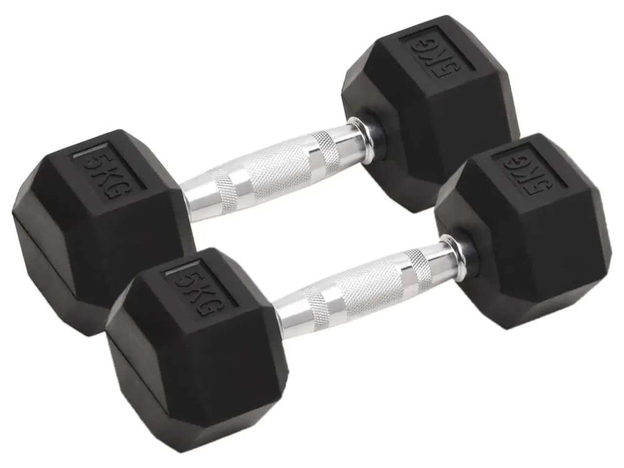 Billede 1 - Håndvægte 2 stk. 10 kg støbejern i alt