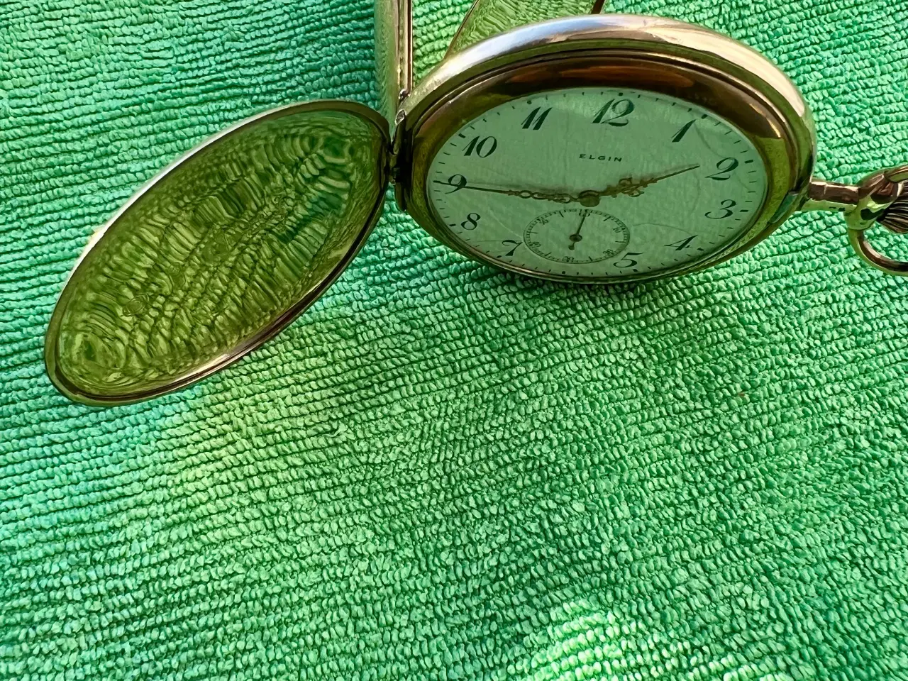 Billede 3 - Elgin guld lommeur antik