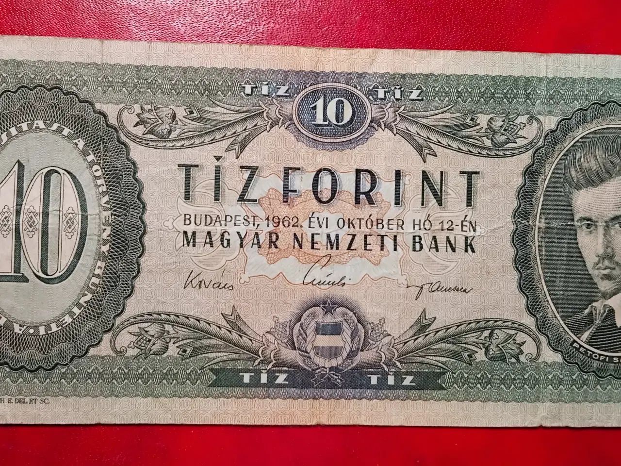 Billede 2 - UNGARN HUNGARY 10 FORINT 1962