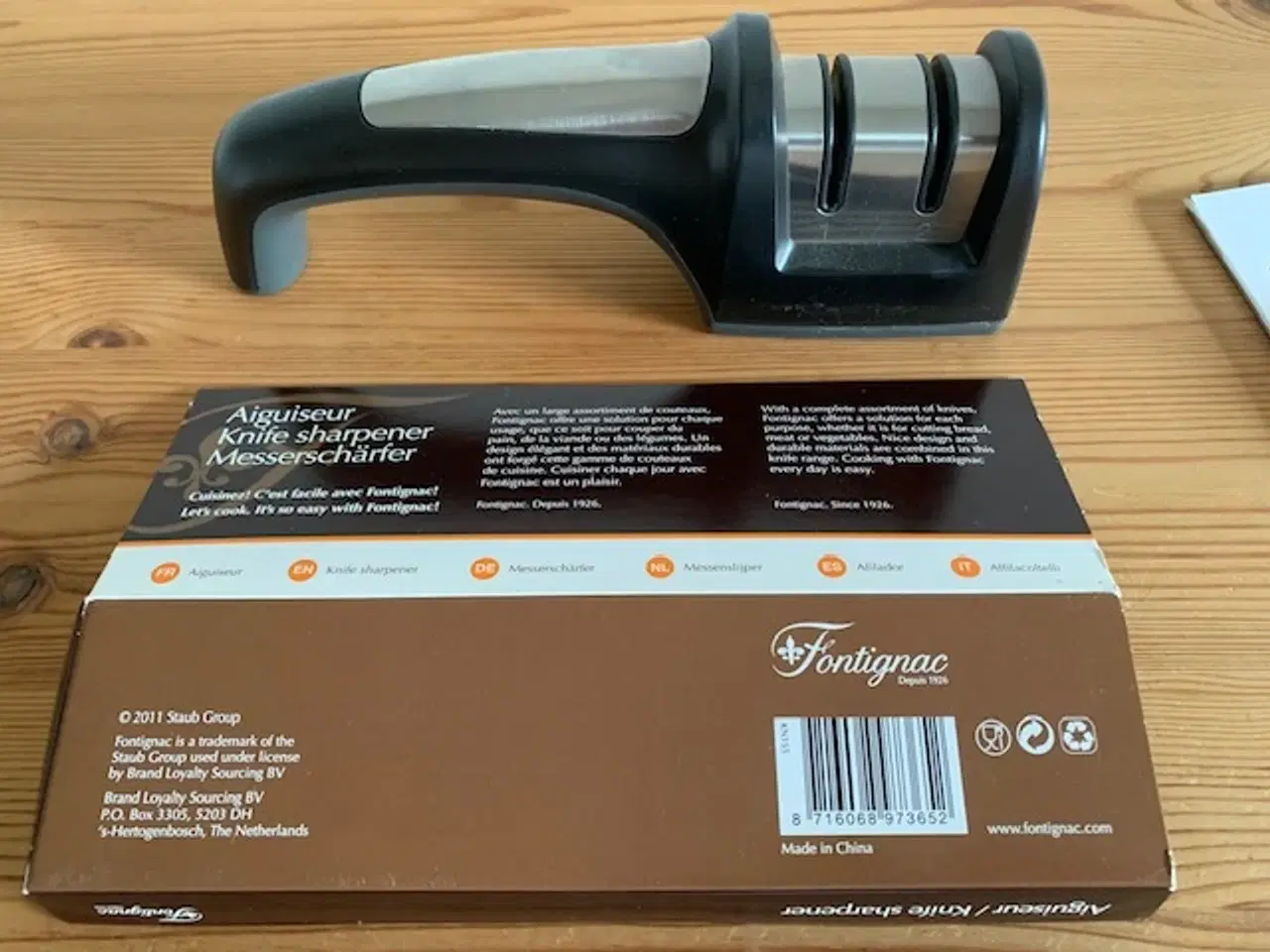 Billede 1 - Kniv sliber Fontignac knife sharpener / Le Creuset