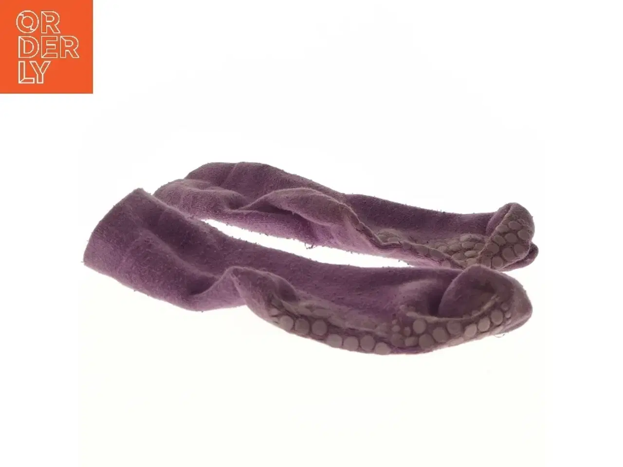 Billede 3 - Lilla skridsikre sokker (str. størrelse 31-34, 22 cm)