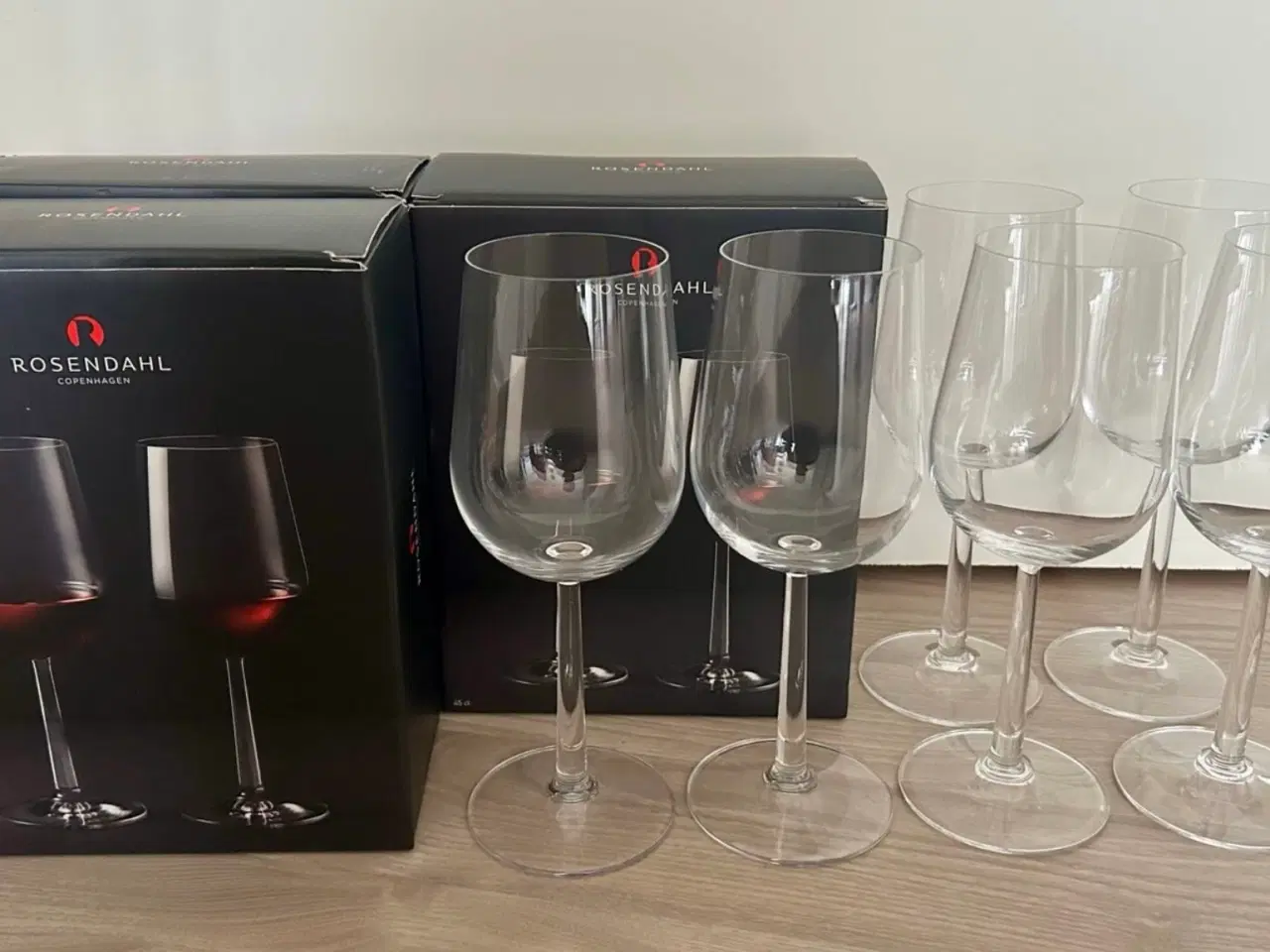 Billede 1 - Rosendahl Bordeaux rødvinsglas (12 stk.)