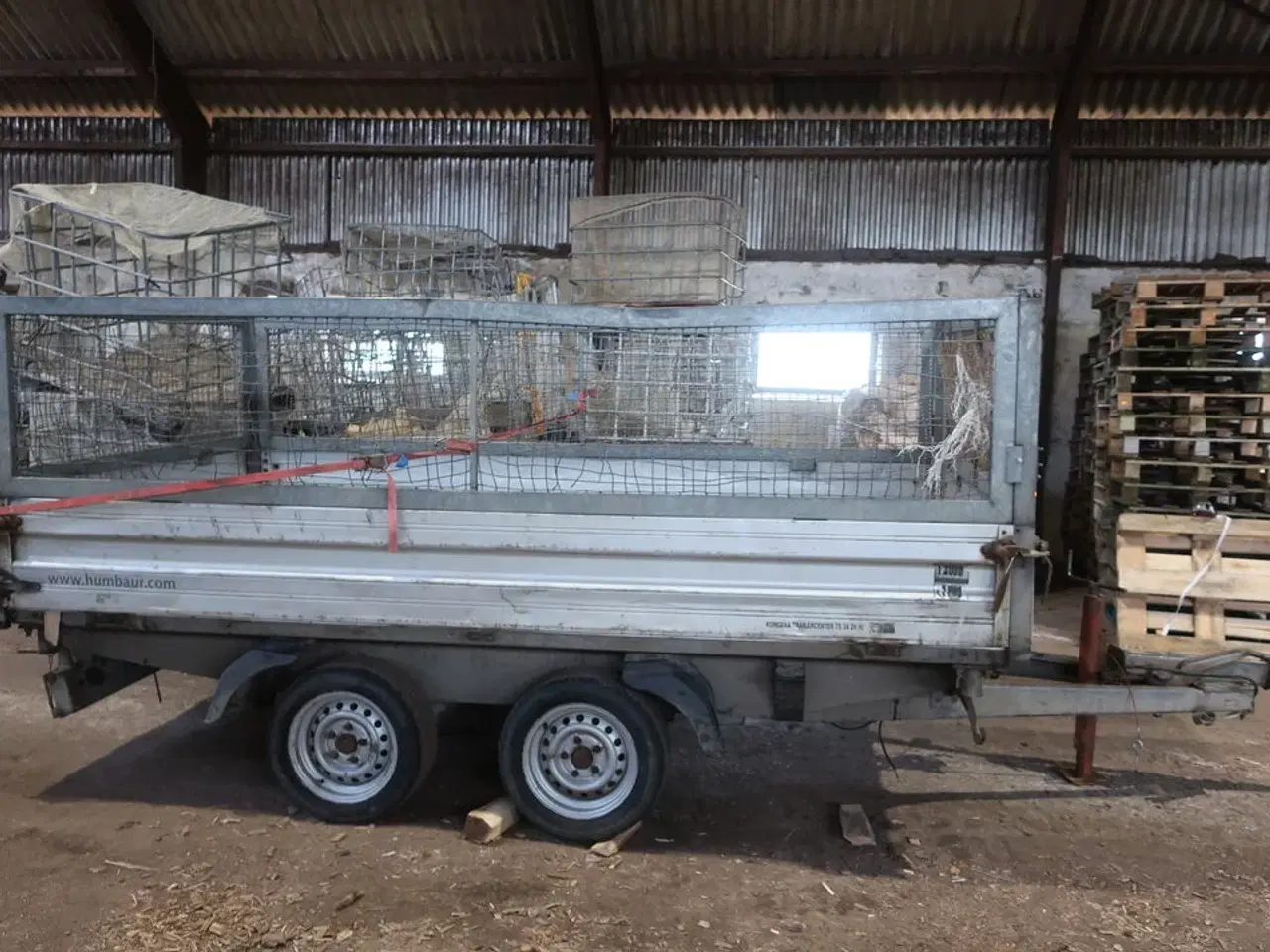 Billede 4 - Tiptrailer HUMBAUR HTK30