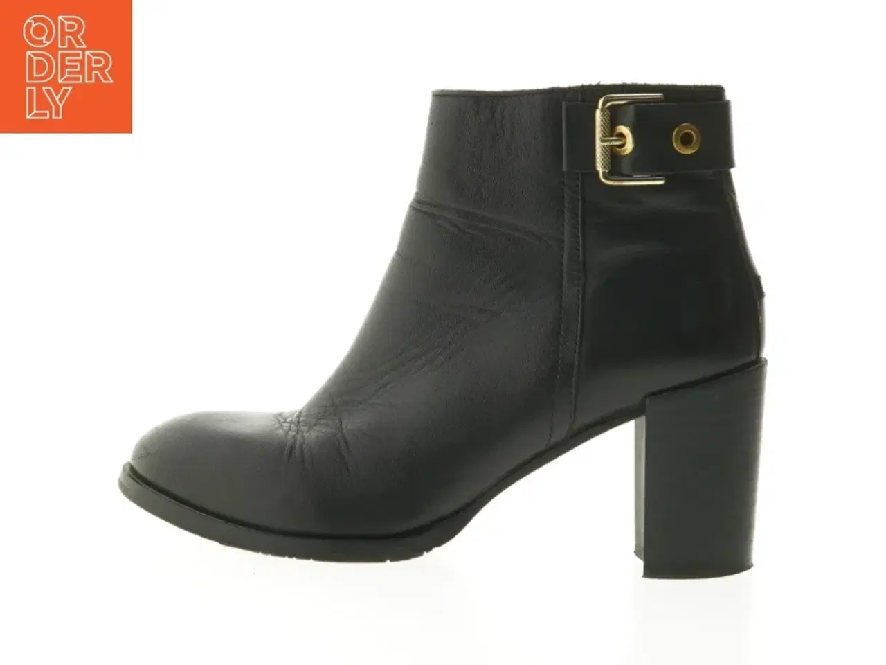 Billede 1 - Sort ankelstøvle størrelse 38 fra Tommy Hilfiger (str. 38 )