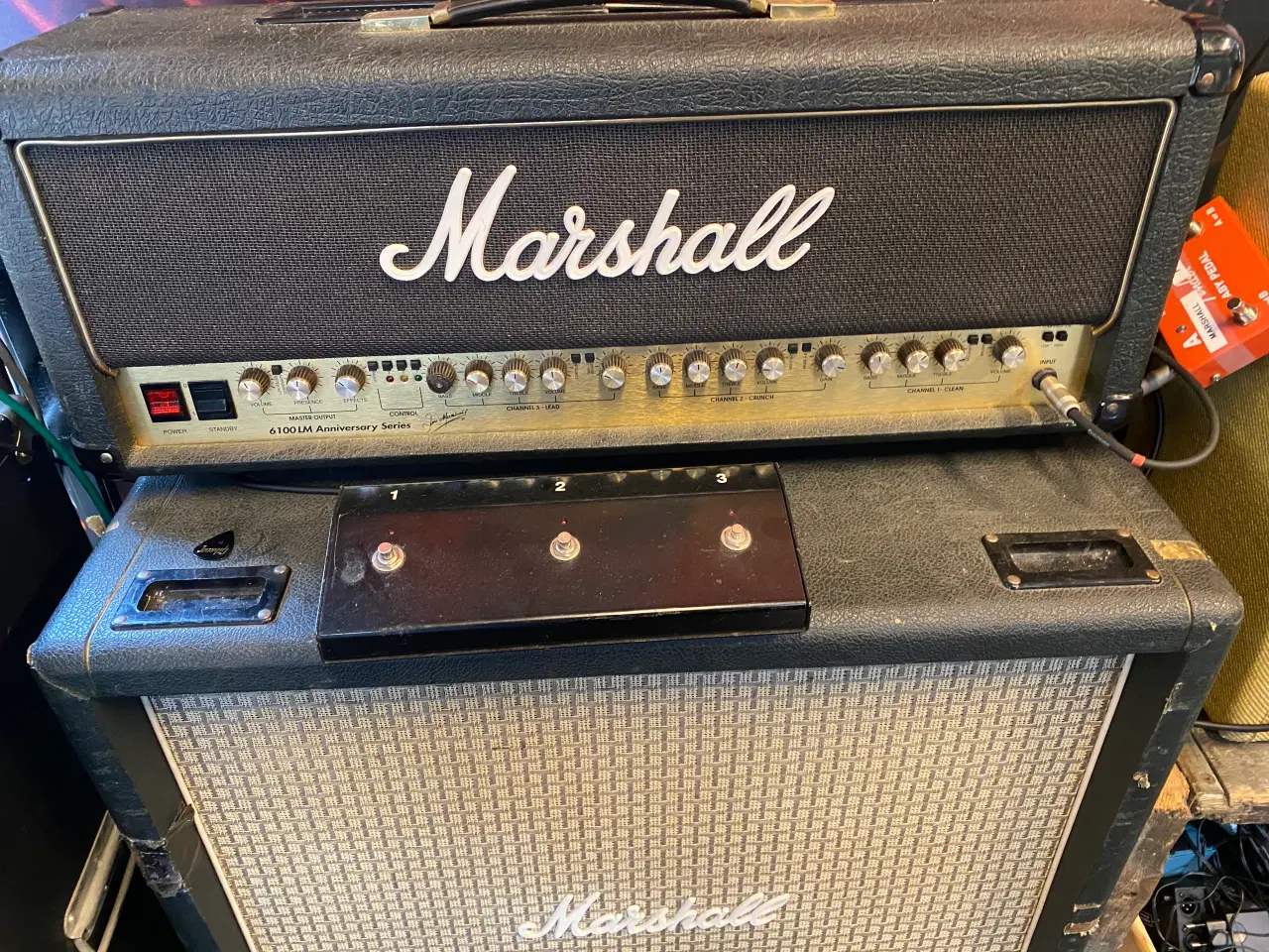 Billede 3 - MARCHALL 6100LM Aniversery Serie+1960BX Højtalerx4
