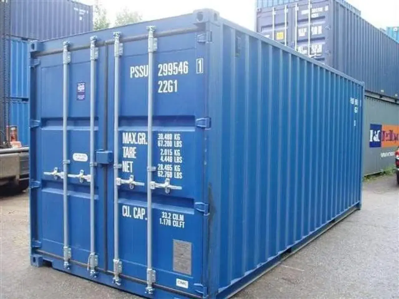 Billede 2 -  sat til salg containere