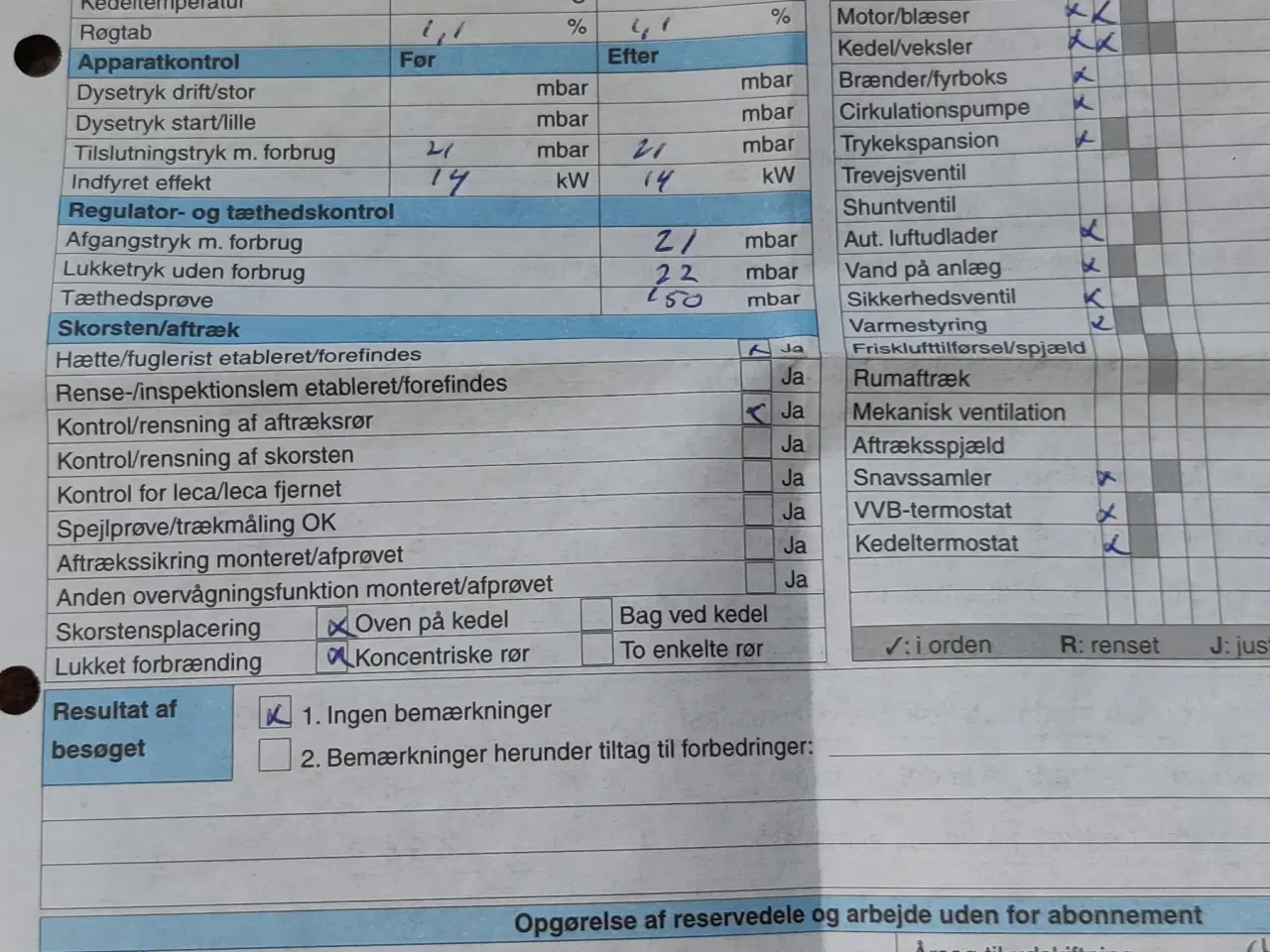 Billede 7 - Bosch gasfyr og varmtvandsbeholder. Ca 9 år.