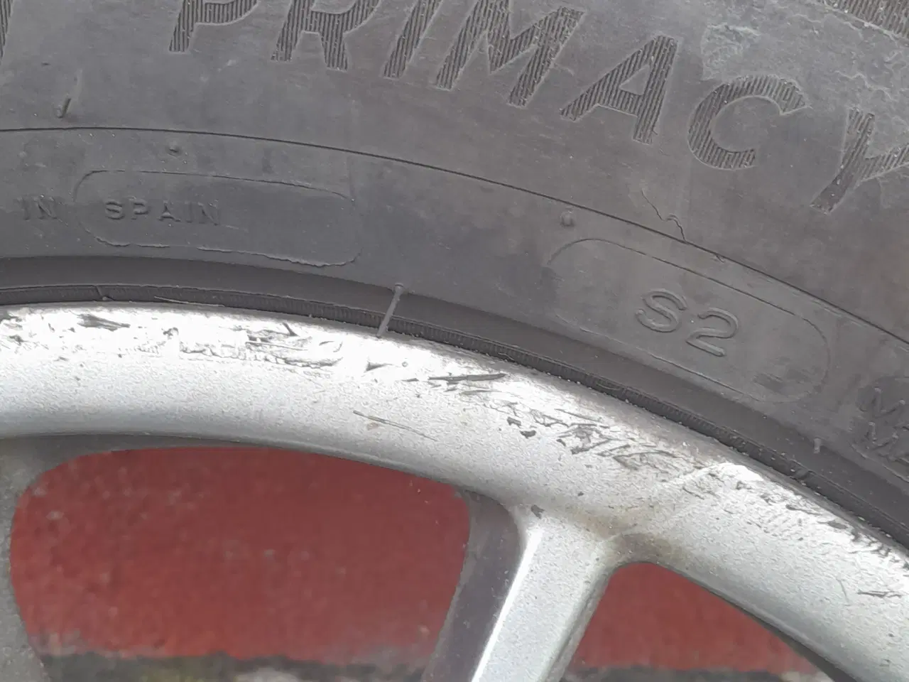 Billede 2 - alufælge med 5 mm dæk 