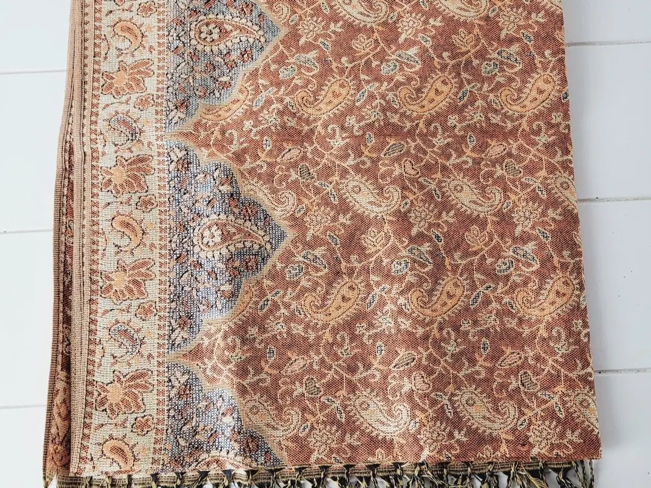 Billede 6 - ⭐️- Elegant og Blødt Pashmina Tørklæde - UBRUGT