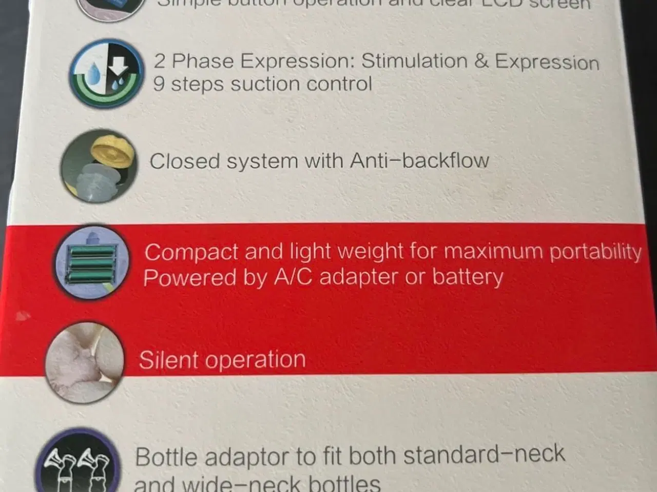 Billede 2 - BeeMoo elektronisk brystpumpe