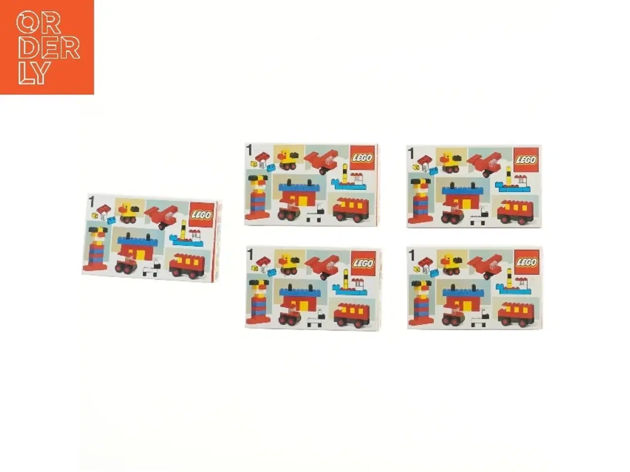 Billede 1 - LEGO sæt 5 stk fra Lego (str. 5 stk 12,5x8 cm)