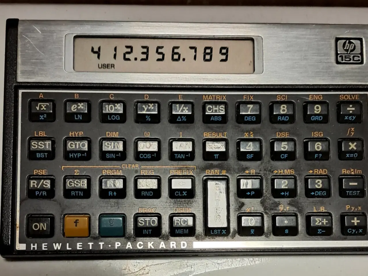 Billede 1 - Hewlett Packard 15C lommeregner