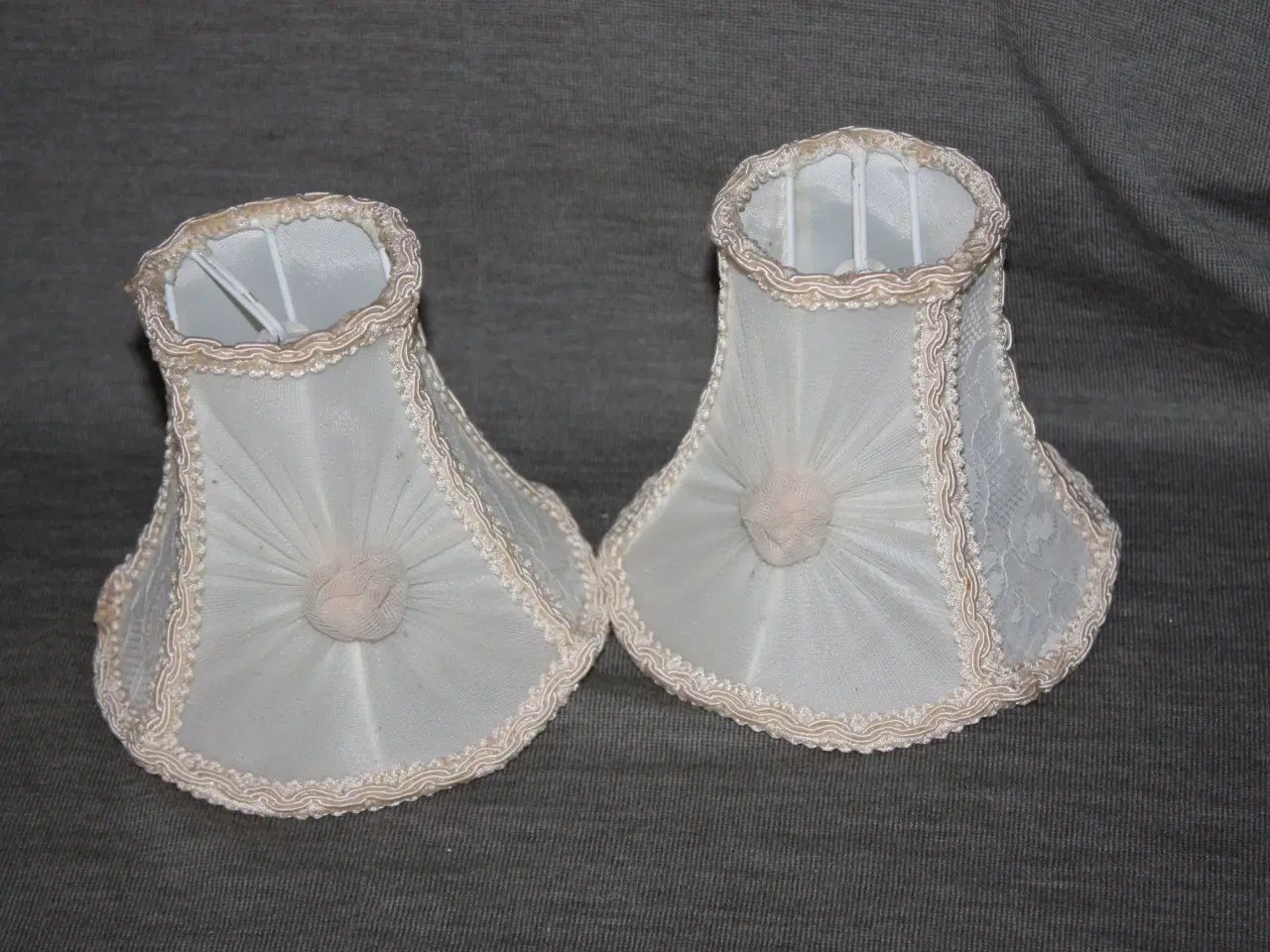 Billede 3 - Lampeskærm Højde 11,5 cm og 15,5 cm sæt pris 100 k