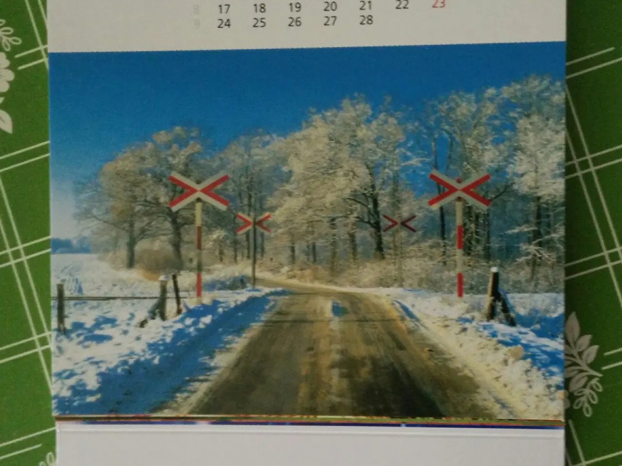 Billede 1 - Postkort kalender 2012