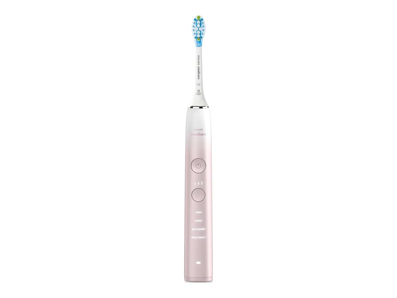 Billede 2 - Philips Sonicare DiamondClean 9000 HX9911 elektrisk tandbørste – silk pink til hvid