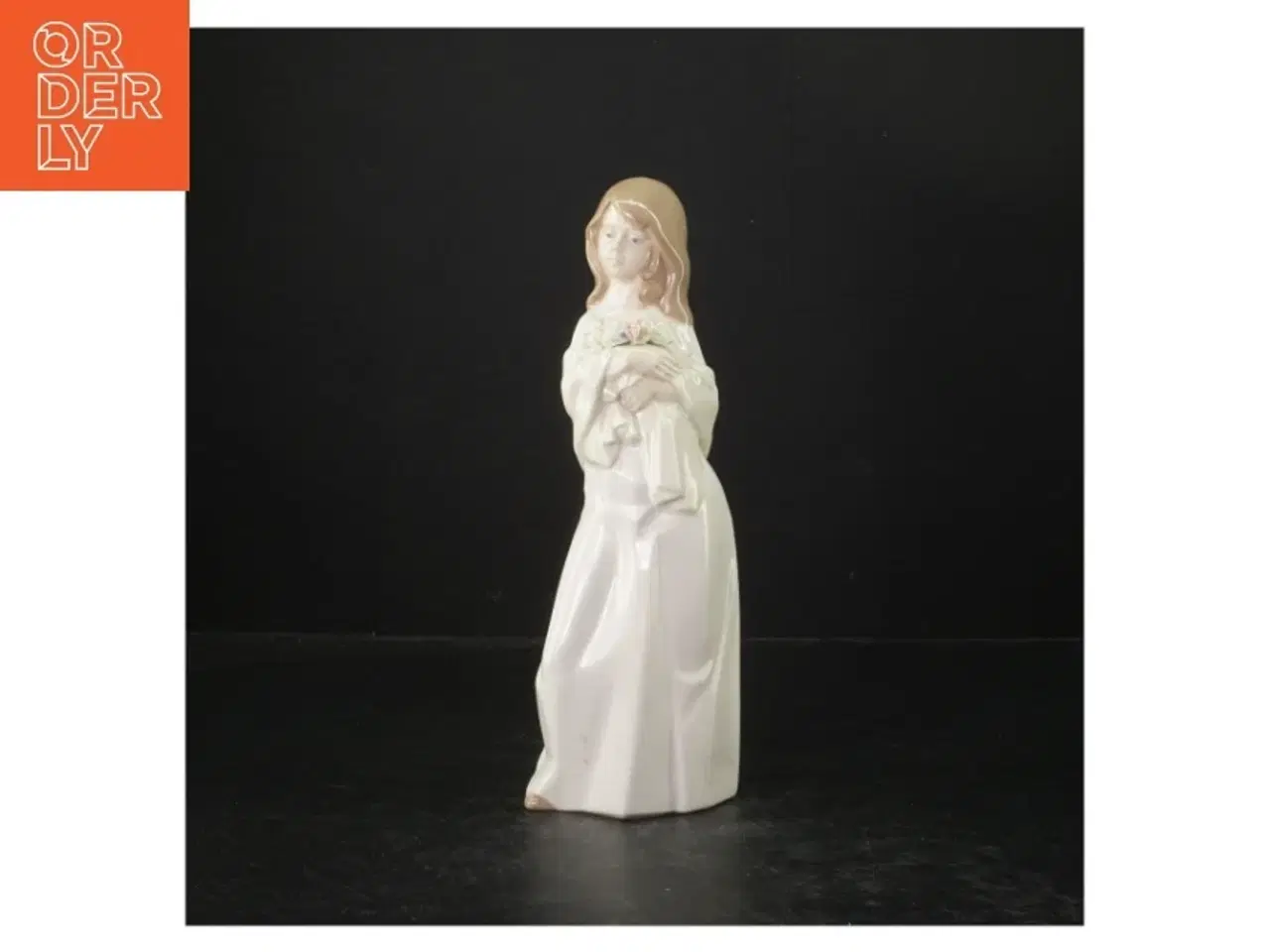 Billede 1 - Porcelænsfigur af Brud fra Nadal (str. 24 cm)