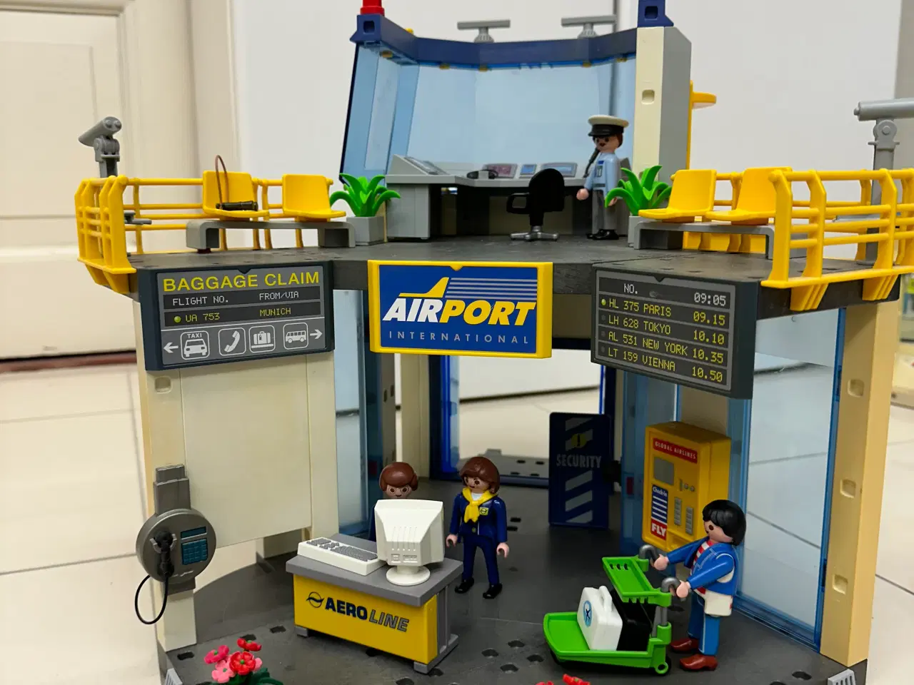 Billede 2 - Playmobil - Lufthavn Kontrol Center