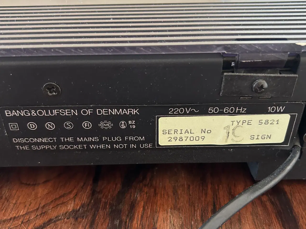 Billede 3 - Bang og Olufsen pladespiller 