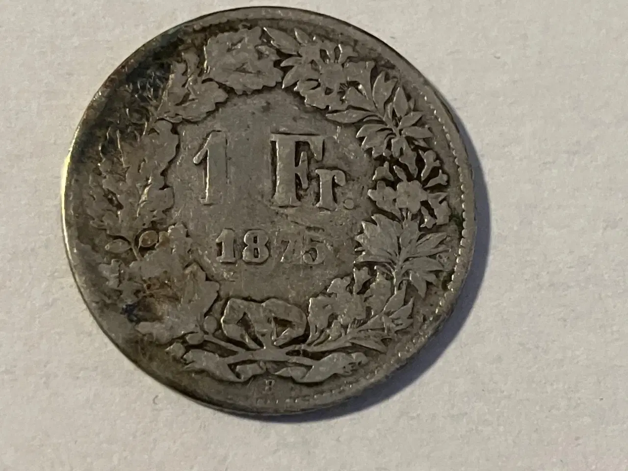 Billede 1 - 1 Franc Switzerland 1875