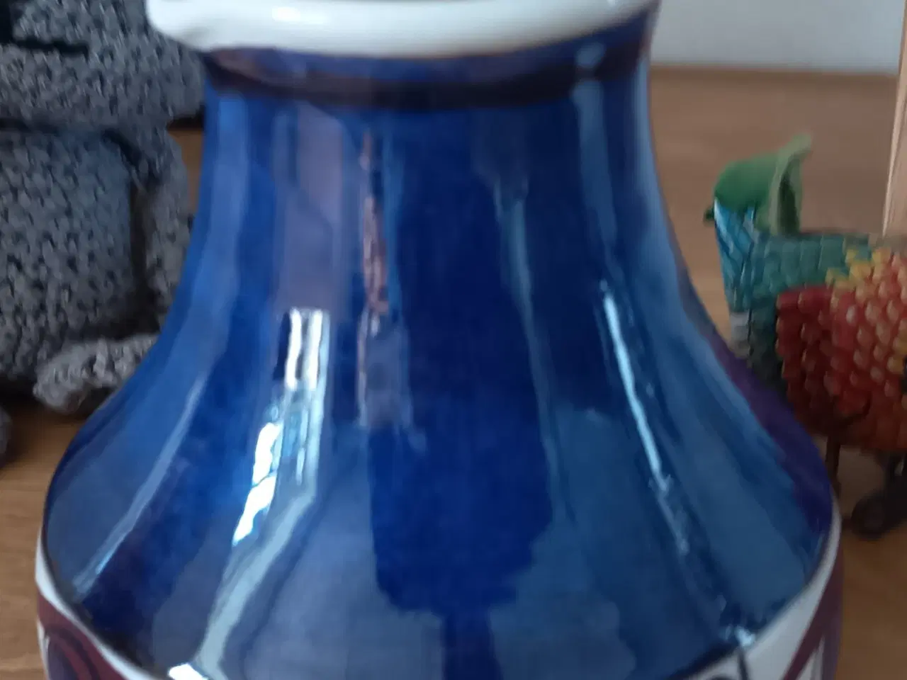 Billede 3 - Aluminia - Royal Copenhagen Tenera, blå kande.