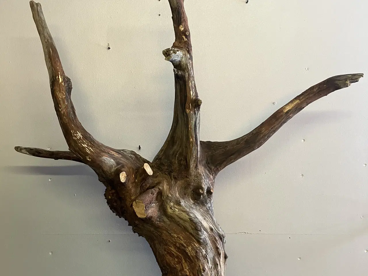 Billede 2 - Dekorativ Træ Skulptur 