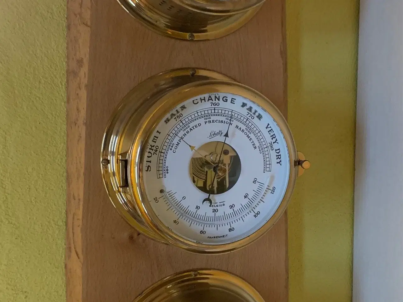 Billede 1 - Schatz skibsursæt, ur, barometer, hygrometer