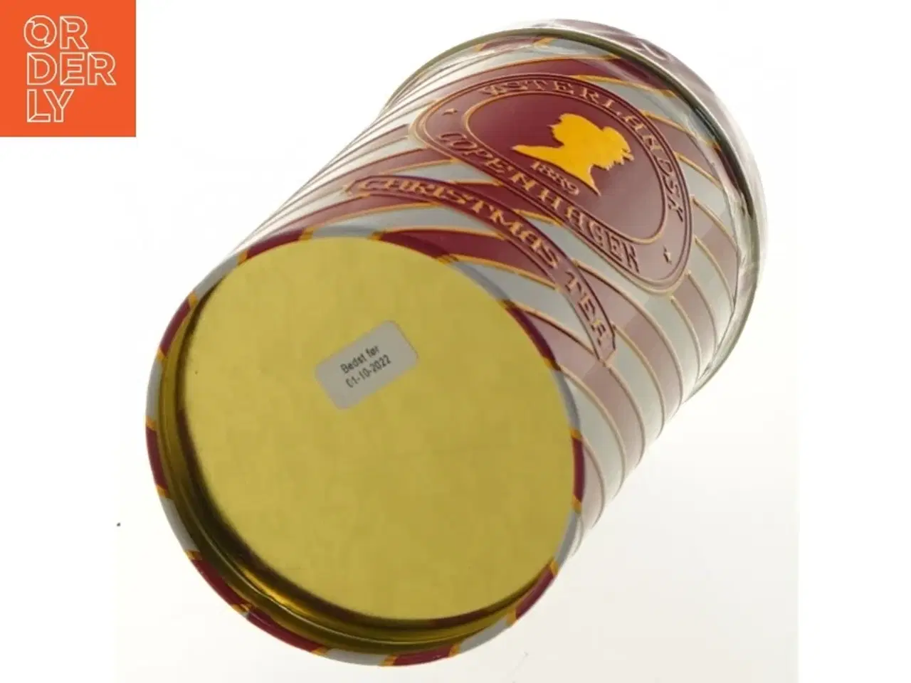 Billede 3 - Uåbnet: Østerlandsk Copenhagen Christmas Tea Tin fra Østerlandsk Thehus (str. Ø 8,5x15 cm)