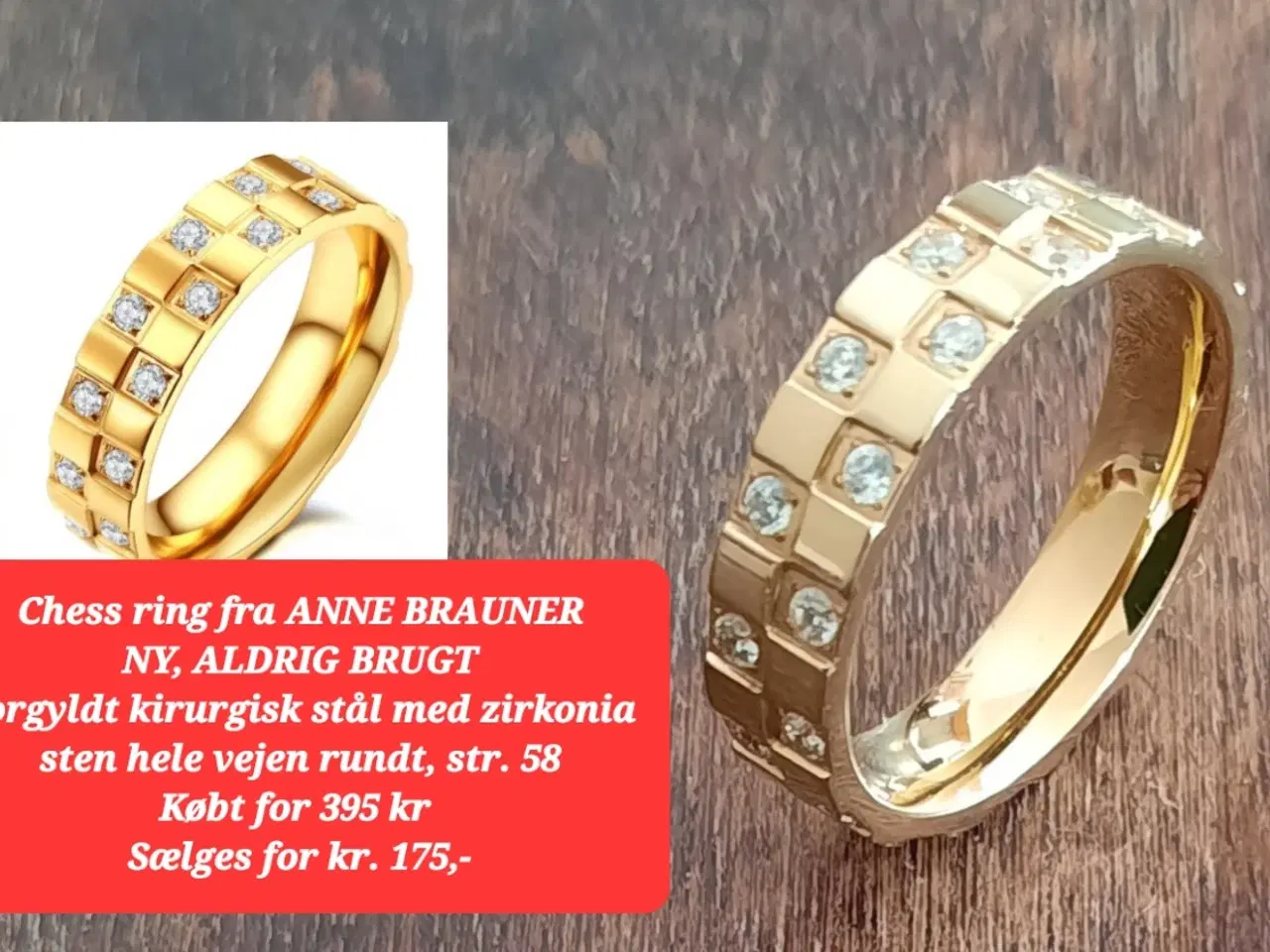 Billede 3 - Ring, øreringe, armbånd, halskæde