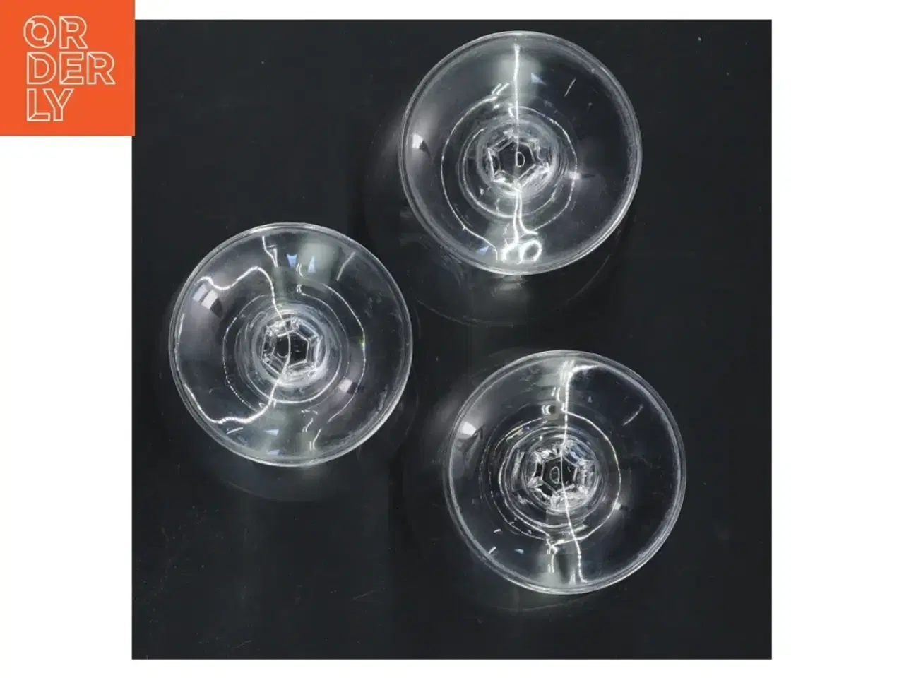 Billede 2 - Tre glas (str. 11 cm x 6,5 ø cm)