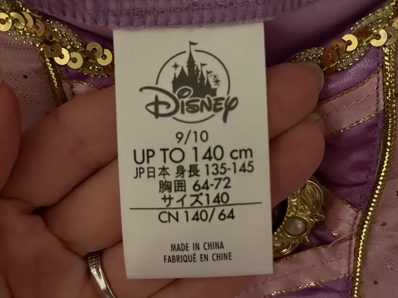 Billede 4 - Disney Rapunzel udklædningskjole
