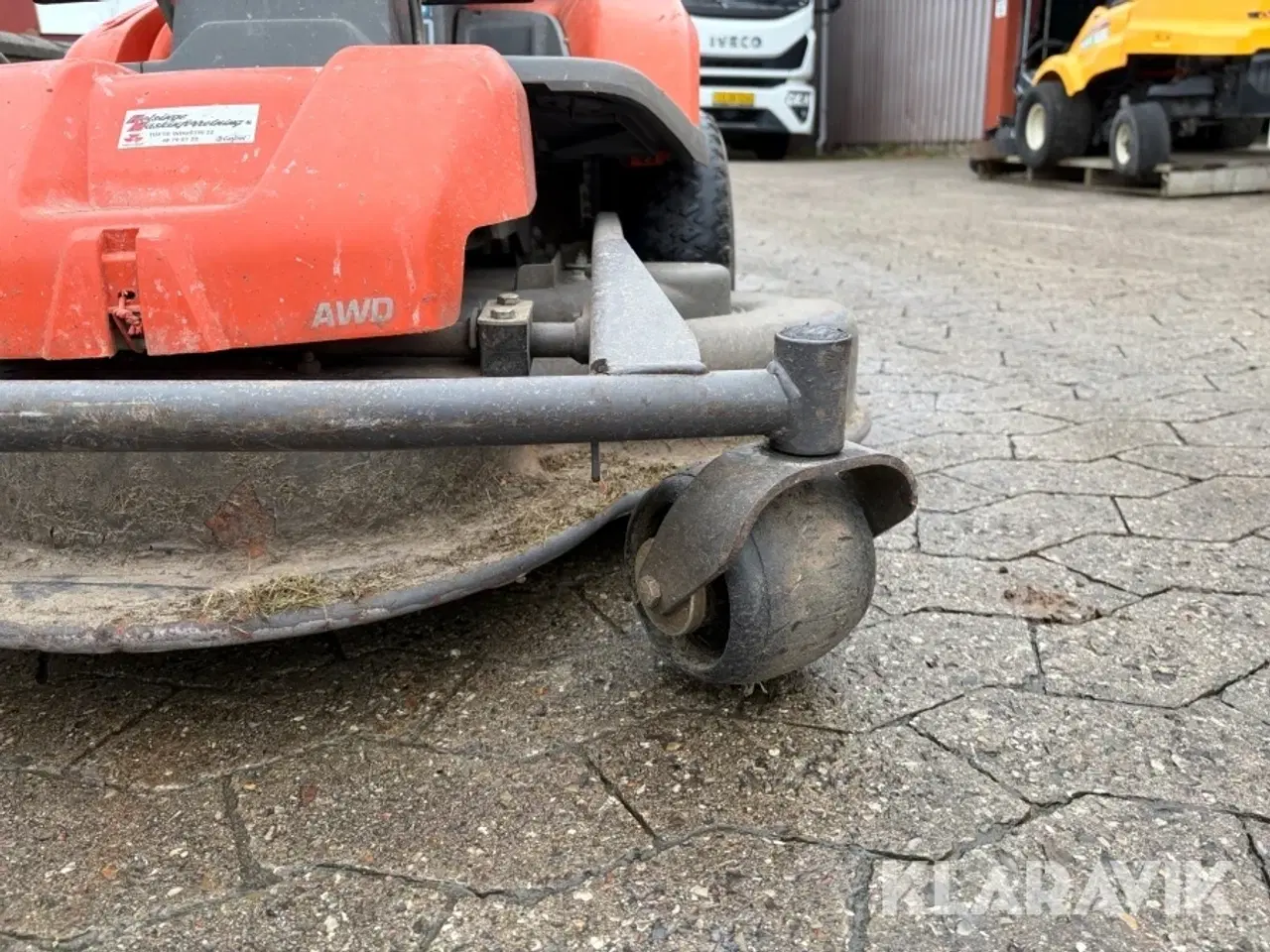 Billede 6 - Græsslåmaskine Husqvarna Rider 316TS AWD med Combi 103