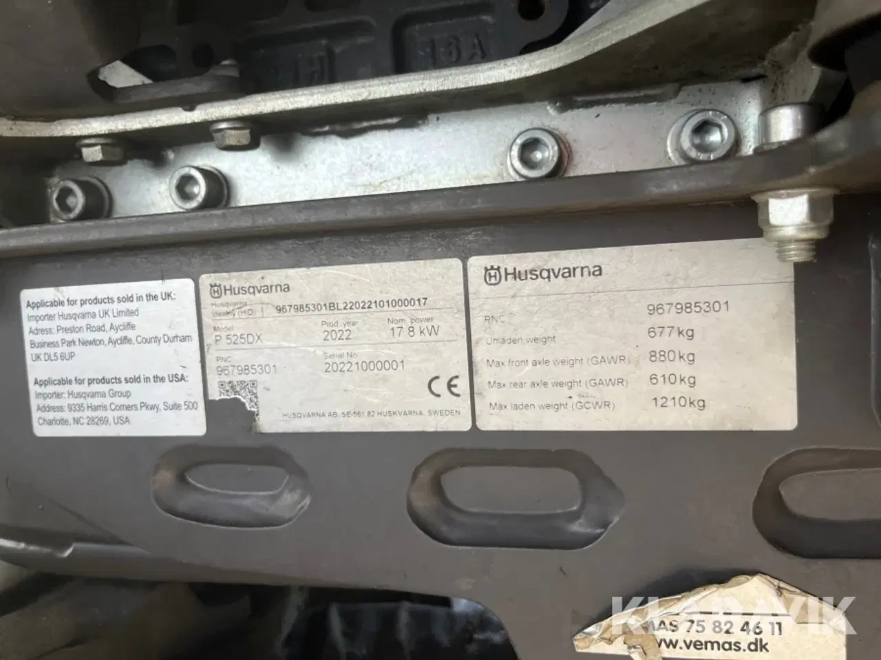 Billede 6 - Klipper Husqvarna P525 DX